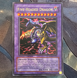 Yu-Gi-Oh! Five-Headed Dragon Ultra Rare Foil Limited SD09-ENSS1 Konami EN - Image 1
