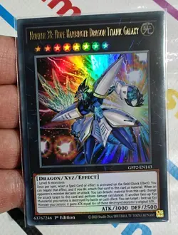 YU-GI-OH GFP2-EN143 NUMBER 38 HOPE HARBINGER DRAGON TITAN GALAXY 1a ED NUOVA - Image 1