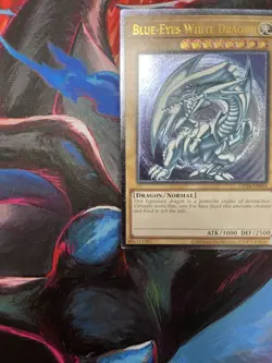 Yu-Gi-Oh! Blue-Eyes White Dragon OP28-EN001 ** Ultimate Rare * Pack Fresh - Image 3