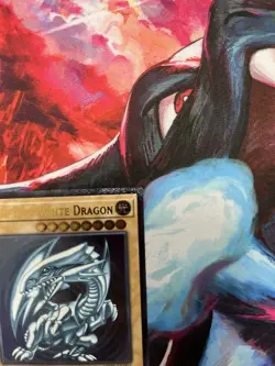 Yu-Gi-Oh! Blue-Eyes White Dragon OP28-EN001 ** Ultimate Rare * Pack Fresh - Image 5