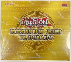 Yugioh Maximum Gold El Dorado Display Box Factory Sealed - Image 1