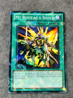 YUGIOH MY BODY AS A SHIELD DUEL TERMINAL DT05-EN041 NM - Image 1
