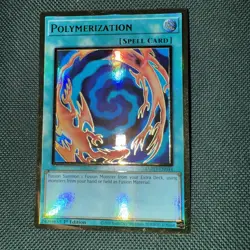 Yugioh Polymerization MAGO-EN044 Gold Rare 1st Ed NM - Image 1