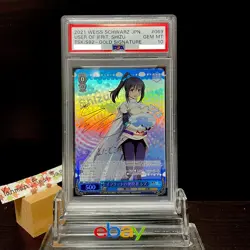PSA 10 Shizu Signed Weiss Schwarz Tensura TSK/S182-069 SP Foil 2021 Japanese - Image 3