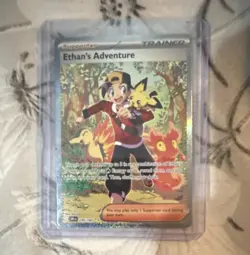 Pokemon TCG Ethan's Adventure Sv10 Hyper Rare Holo Full Art 236/182 - Image 1
