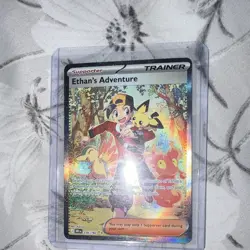 Pokemon TCG Ethan's Adventure Sv10 Hyper Rare Holo Full Art 236/182 - Image 2