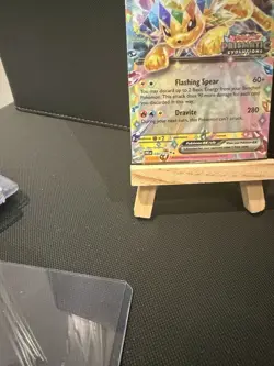 Pokemon TCG Jolteon EX 030/131 Prismatic Evolutions Stamped Promo Card Sealed - Image 4