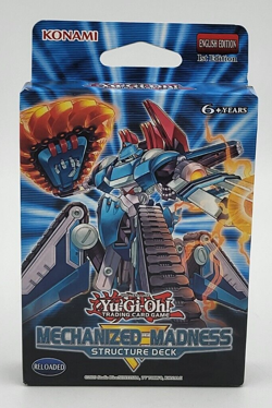 Konami Yu-Gi-Oh! Trading Card Game Mechanized Madness Structure Deck - New - Image 1