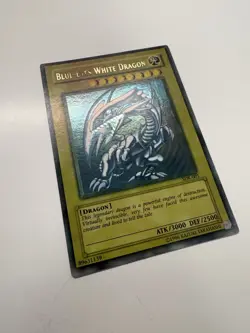 Yu-Gi-Oh! Lot Of 2- 2002 Blue-Eyes White Dragon SDK-001 Heavy Faded - Image 4