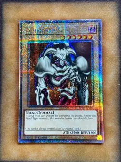 Yugioh Summoned Skull RA03-EN086 Quarter Century Rare 1st Ed NM - Image 1