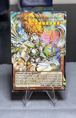 YuGiOh! Phara the Primordial Goddess (Extended Art) CORI-EN022 1st Edition NM - Image 1