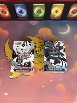 Pokemon TCG: Black Bolt And White Flare Booster Bundles Lot of 2 New / Sealed - Image 1