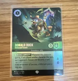 Disney Lorcana Donald Duck - Distracted Traveler 212/204 Foil English Cost 5 - Image 1