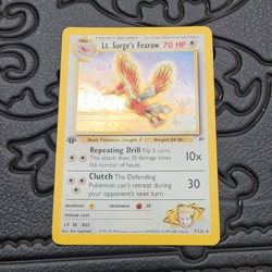 Wizards of the Coast Lt. Surge's Fearow 7/132 Gym Challenge Rare 70HP 2000 - Image 1
