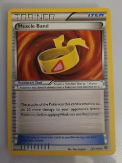 MUSCLE BAND 121/146 UNCOMMON POKEMON LP - Image 1