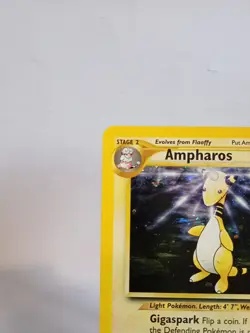 Pokemon TCG Ampharos Neo Genesis 1/111 Holo Unlimited Holo Rare - Image 3
