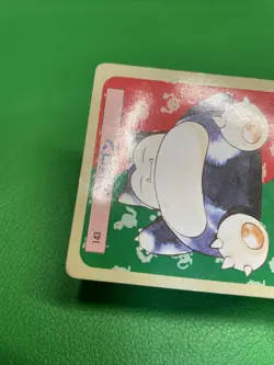 Snorlax No. 143 Top sun Green Back BANDAI 1995 Topsun Pokemon Card Japanese b468 - Image 5