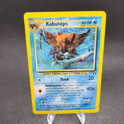 Pokemon TCG Kabutops Card 25/75 Unlimited Neo Discovery Rare - Image 1
