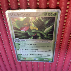 Sceptile 006/080 EX Magma VS Aqua Holo Pokemon Card Japanese k417 - Image 1