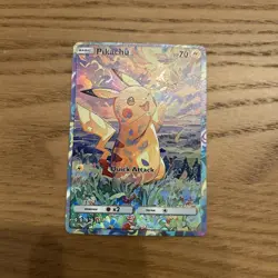 Pokemon Pikachu Special Doujin Art Textured Holo Card - Image 1