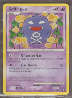 Koffing 68/111 Rising Rivals Common Regular Pokemon TCG Card - Image 1