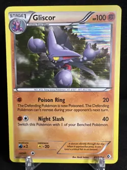 2012 Pokemon Gliscor 81/149 Boundaries Crossed Holo Card - Image 1