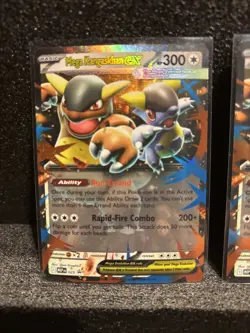 Pokemon Mega Kangaskhan EX Mega Evolution EX Promo Holo Card Lot (2 Cards) - Image 2