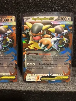 Pokemon Mega Kangaskhan EX Mega Evolution EX Promo Holo Card Lot (2 Cards) - Image 3