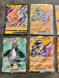 Pokemon TCG Holo Full Art English 6-Card Lot Rotom V Revavroom ex - Image 2