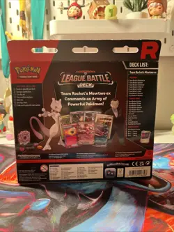 Pokemon TCG Team Rocket's Mewtwo ex League Battle Deck Sealed - Image 3