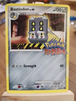 Bastiodon Rumble 14/16 Promo Holo Pokemon TCG Card - Image 1