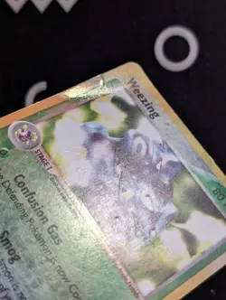 Weezing 24/109 Ruby and Sapphire Pokemon HP Reverse Holo DMG - Image 3