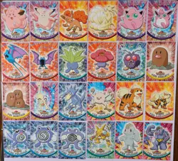 1999 Topps Pokemon Series 1 Blue Logo 1st Print 56 Card Lot NM/LP Pikachu - Image 2