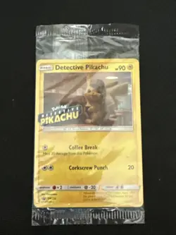 [SEALED] Pokemon Detective Pikachu SM190 Stamped Holo Promo - Image 1