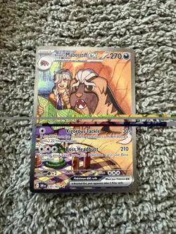 Arven's Mabosstiff ex 235/182 Destined Rivals Secret Rare Holo 270 HP - Image 1