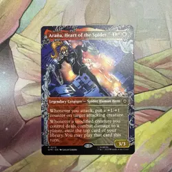 Arana, Heart of the Spider - Borderless R MTG Marvel's Spider-Man - Image 1