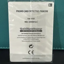 [SEALED] Pokemon Detective Pikachu SM190 Stamped Holo Promo - Image 2