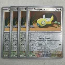 4x Dunsparce | Journey Together | 120/159 | RH | Common | Pokemon TCG Play set - Image 1