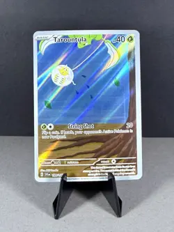 Pokemon Tarountula 199/198, Holofoil Full Art Near Mint Unplayed - Image 1