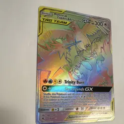 Pokemon Moltres & Zapdos & Articuno GX 69/68 Secret Rare Holo TAG TEAM - Image 4