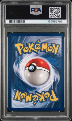 1999 POKEMON BASE SET 1ST EDITION #7 HITMONCHAN-HOLO PSA 8 - Image 2