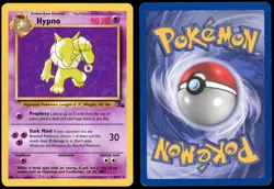 Hypno 23/62 - Pokemon Unlimited Rare Fossil - LP - Image 3