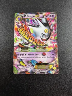 Pokemon TCG M Gengar EX XY166 Mega EX Promo Holo English 2016 210 HP - Image 1