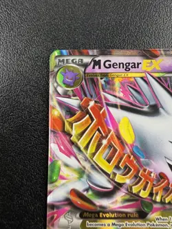 Pokemon TCG M Gengar EX XY166 Mega EX Promo Holo English 2016 210 HP - Image 2