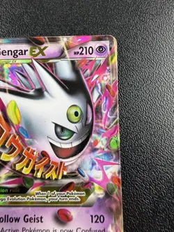 Pokemon TCG M Gengar EX XY166 Mega EX Promo Holo English 2016 210 HP - Image 3