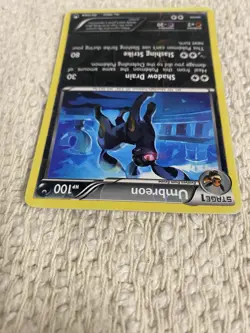 Umbreon 60/108 Dark Explorers Reverse Holo Rare English Stage 1 100 HP 2012 - Image 3
