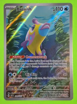 Pokemon TCG Bruxish 200/191 - Illustration Rare - Surging Sparks - NM Flawless - Image 1
