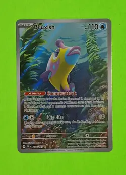 Pokemon TCG Bruxish 200/191 - Illustration Rare - Surging Sparks - NM Flawless - Image 3