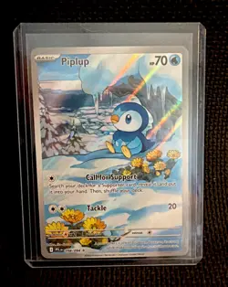 Piplup - 098/094 Holo - Pokemon ME02: Phantasmal Flames - NM - Image 1