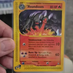 Houndoom 14/147 - Aquapolis - Rare - Pokemon TCG DMG - Image 1